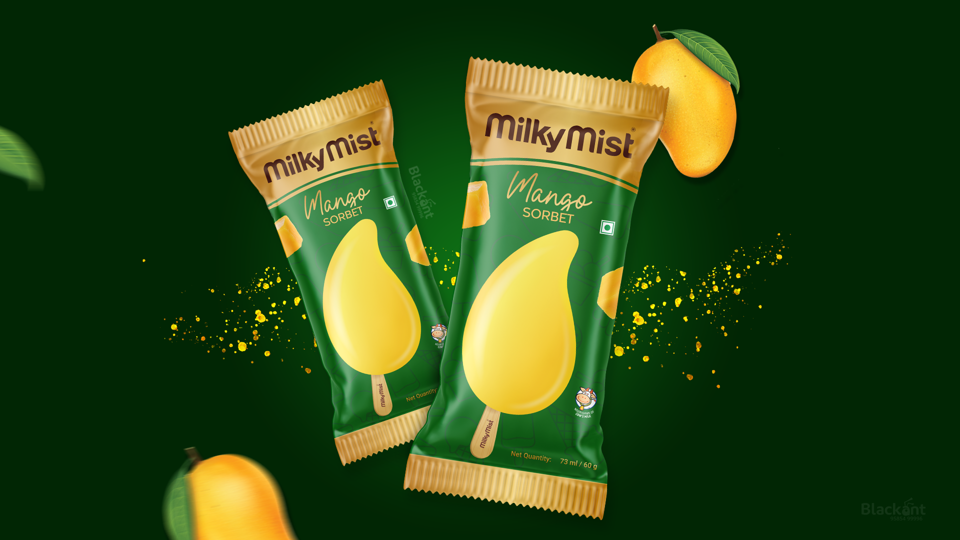 Mango Stick Ice Cream